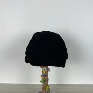 Dockers Cotton blend men's black Messenger cap hat with ear warmers Size S/M PM